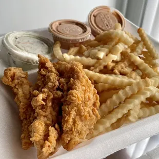 The Box Combo with no toast and extra sauce