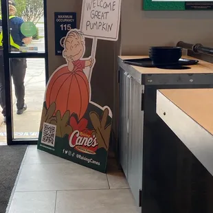 I love the great pumpkin Charlie Brown