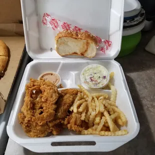 chicken wings and fried chicken, food