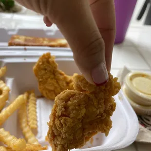 So sad with these tiny pieces of chicken now and days. It makes me not want to return anymore. Charging same price for less.