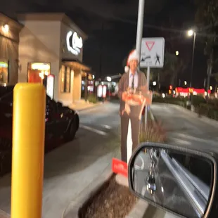 No wonder driveway is literally empty.