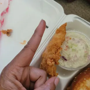 Chicken finger.