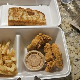 What the hell happened to Canes? Tiny tendies a child can finish in 2 bites and less than 20 French fries? What?!