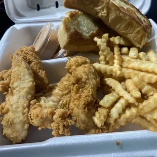 The Box combo sub slaw for extra toast