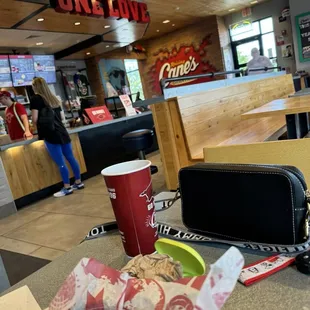 sushi and sashimi, interior