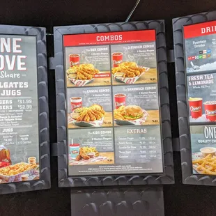 Drive-Thru Menu