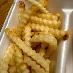 Hair in fries