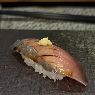 Skipjack tuna with ginger