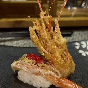 Ebi shrimp with lemon juice