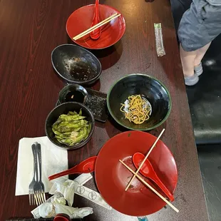 Nothing left except for my toddler&apos;s bowl but he tried to take the bowl home lol don&apos;t plan on taking leftovers cuz it&apos;s that good