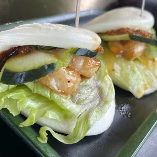 Honey Shrimp Buns