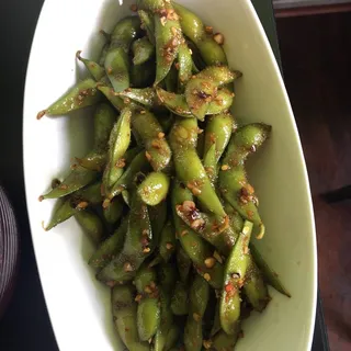 Garlic Edamame