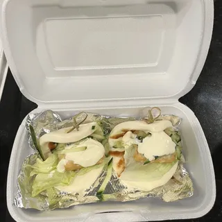 Rice Cracker Tofu Buns