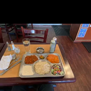 Fish Madras lunch special
