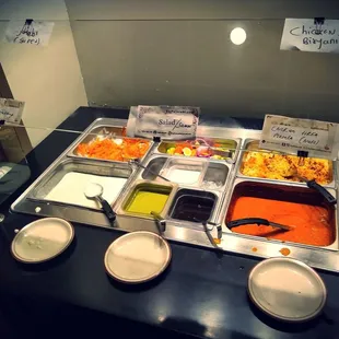 interior, salads