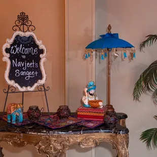 Bay Area Indian Wedding Decorations - Sangeet Decor in Hayward