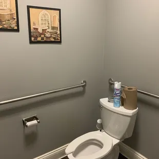 Typically, a clean restroom = a clean kitchen