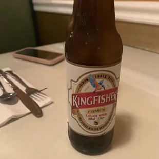 Kingfisher! I'm back in Goa!