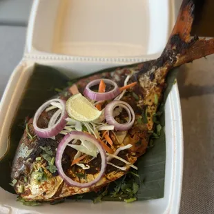 Rajarani special tandoori fish ...