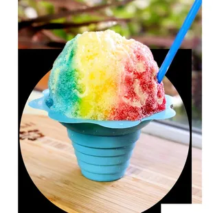Rainbow Shaved Ice