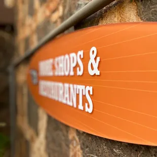 shops and restaurants