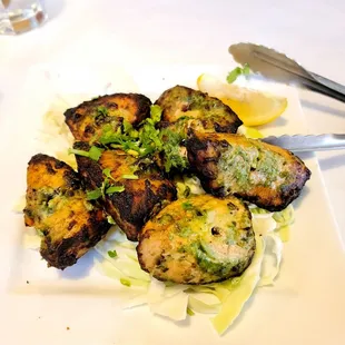 Chicken hariyali kebab- soft and juicy