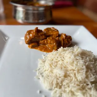 Madras (South Indian) with goat