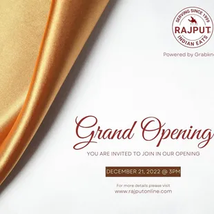 a grand opening
