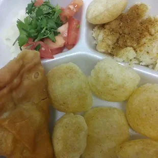 a plate of food