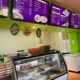 interior, sushi and sashimi