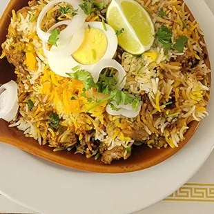 Chicken biryani