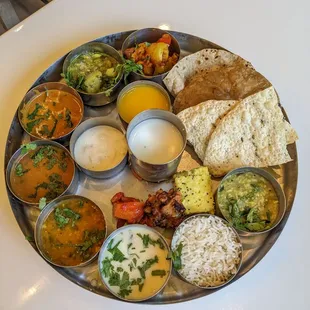 Rajwadi Platinum Thali