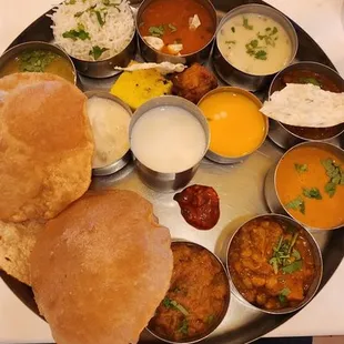 Limited Platinum Thali