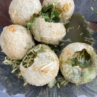 Dahi Sev Puri Chaat