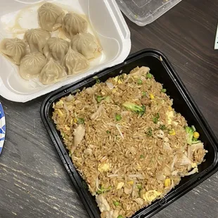 Pork Soup Dumplings Chicken Fried Rice