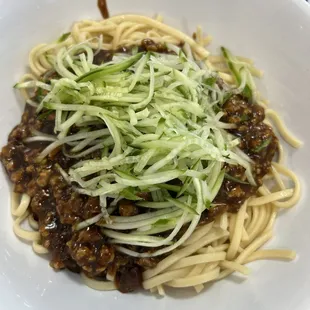 Pork Zha Jiang Noodles