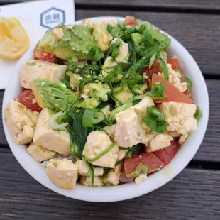 Avocado Tofu Bowl