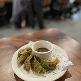 vegan gyoza