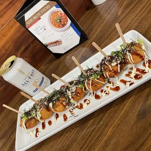 Alcohol Free Japanese Beer &amp; Takoyaki