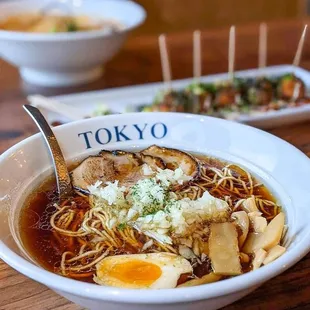 Our Amber flavor (soy sauce base with umami flavor) is one of our most popular Ramen choices!