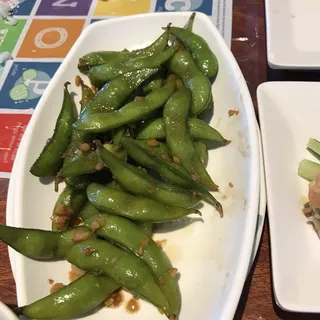 Garlic Edamame