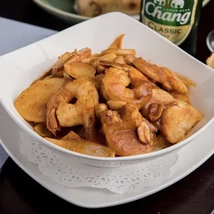 Massaman Curry Shrimp