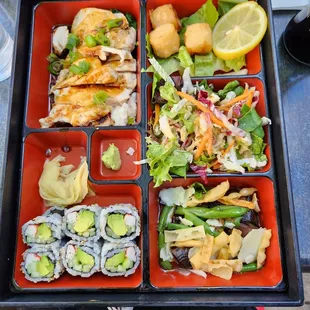 Chicken bento box