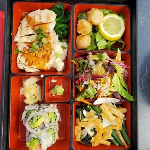 Chicken bento box