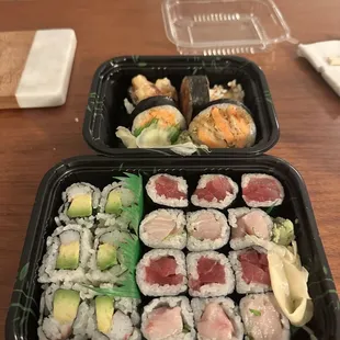 sushi and sashimi, food, sushi, sashimi