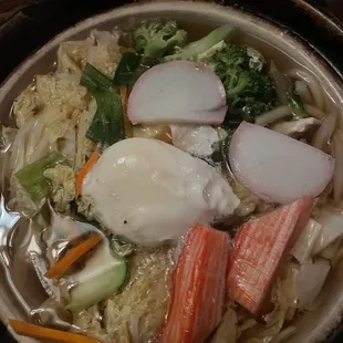 Vegetable Udon Noodle Soup