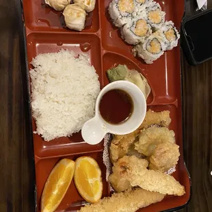 Tempura Lunch Bento Box