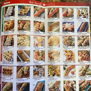 The Menu is great . Large Variety to choose from when coming down to this location