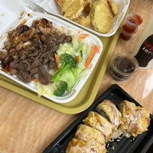 Chicken & Beef Plate