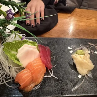 Sashimi. Chefs choice